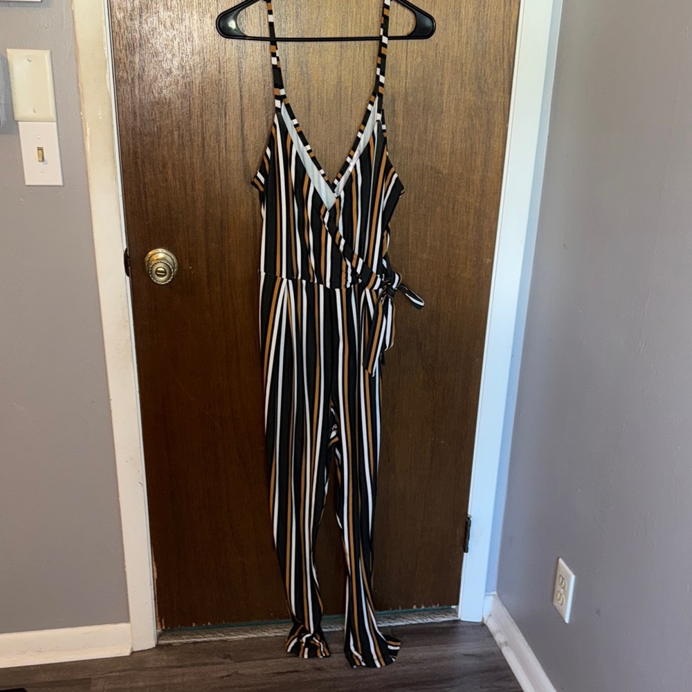 No Boundaries Multicolor Striped Garment
